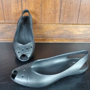 Crocs Womens Open Toe Sandal Slides
Sz w6